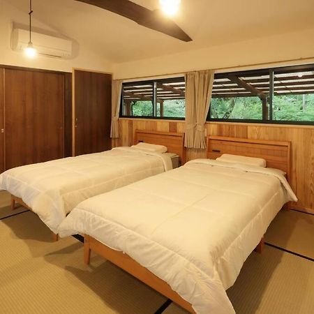 【コテージくぎの】大谷川沿いの露天風呂があるコテージ Minamiaso Extérieur photo
